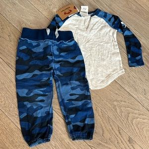 Appaman Baseball set - tee + joggers size 3